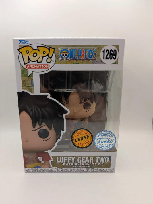 One Piece Luffy Gear Two #1269 CHASE Funko Pop! FRENLY BRICKS - Open 7 Days