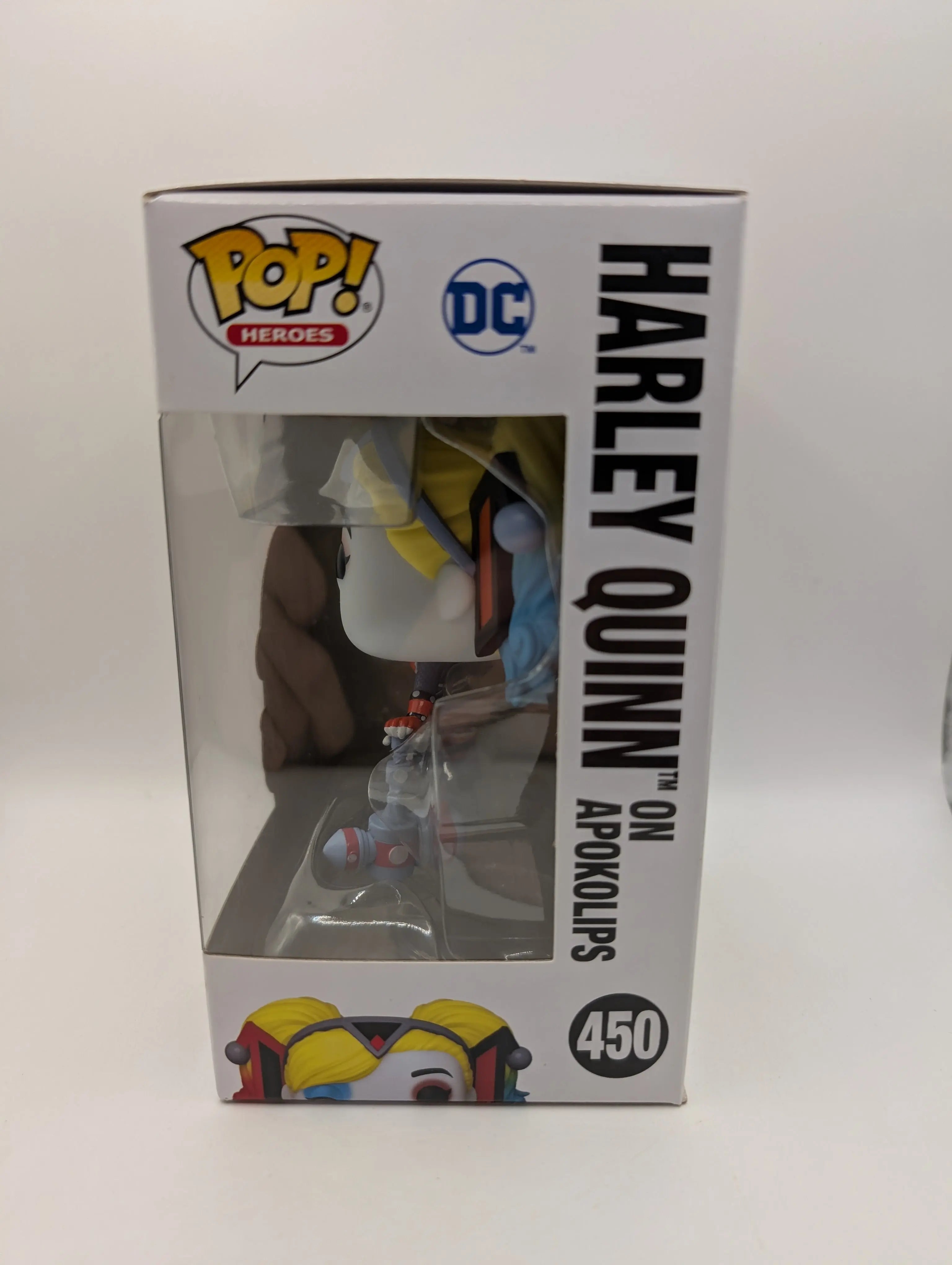 DC Comics - Harley Quinn on Apokolips Pop! Vinyl Figure #450 FRENLY BRICKS - Open 7 Days