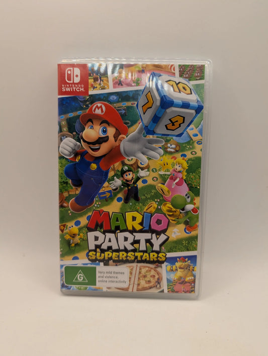 Mario Party Superstars (Nintendo Switch, 2021 PAL) Tested And Working FRENLY BRICKS - Open 7 Days