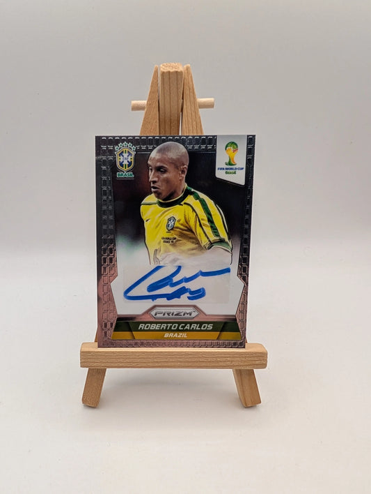 2014 Panini Prizm World Cup - Roberto Carlos Signature #S-RC (AU) FRENLY BRICKS - Open 7 Days