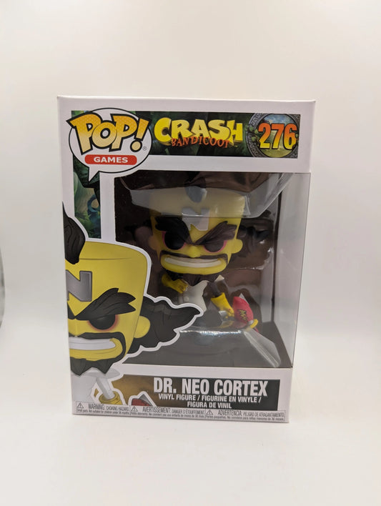 Funko Pop Vinyl - Crash Bandicoot - #276 Dr. Neo Cortex FRENLY BRICKS - Open 7 Days