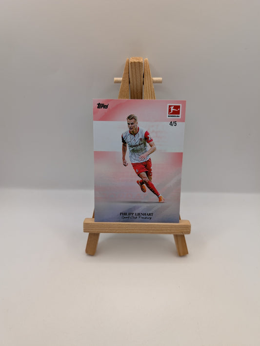 2026 Topps Bundesliga Phillip Lienhart 4/5 Soccer FRENLY BRICKS - Open 7 Days