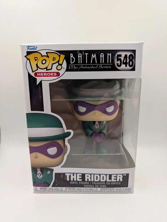 Batman Animated - The Riddler Pop! Vinyl Figure #548 Funko FRENLY BRICKS - Open 7 Days