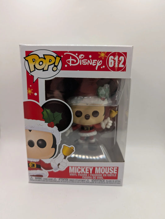 Funko POP! Disney Mickey Mouse & Friends Mickey Mouse Christmas #612 FRENLY BRICKS - Open 7 Days