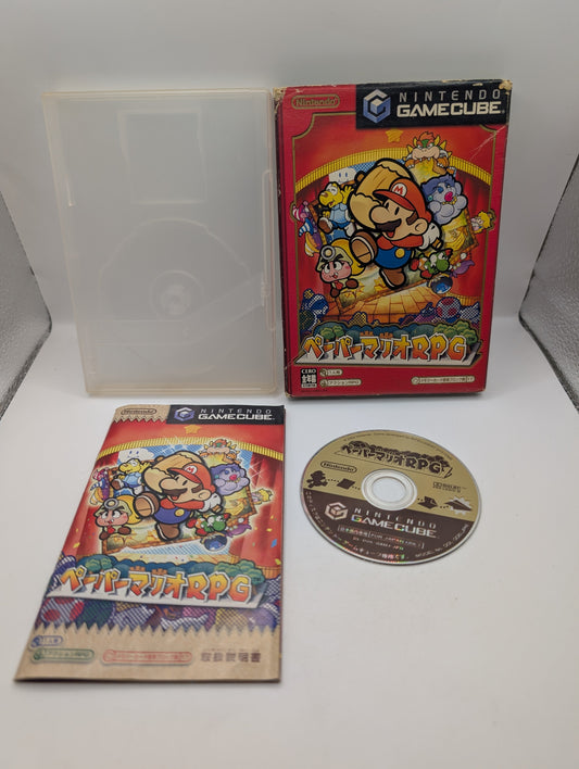 PAPER MARIO RPG GameCube Nintendo For JP System 2262 gc FRENLY BRICKS - Open 7 Days