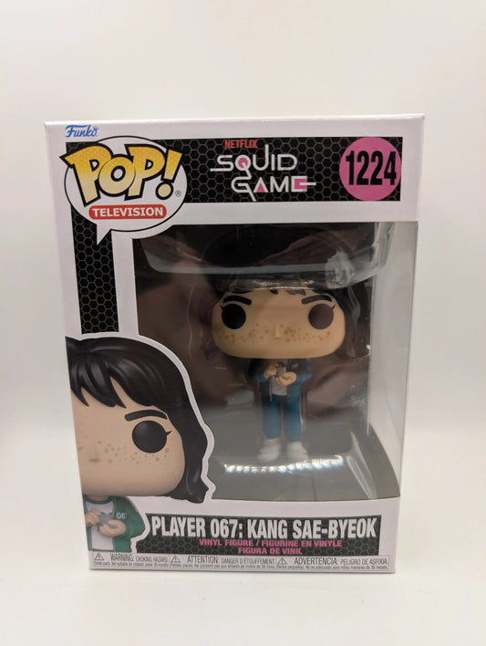 Squid Game Player 067: Kang Sae-byeok Funko Pop! #1224 FRENLY BRICKS - Open 7 Days