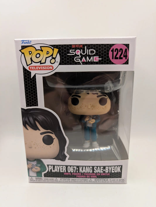 Squid Game Player 067: Kang Sae-byeok Funko Pop! #1224 FRENLY BRICKS - Open 7 Days