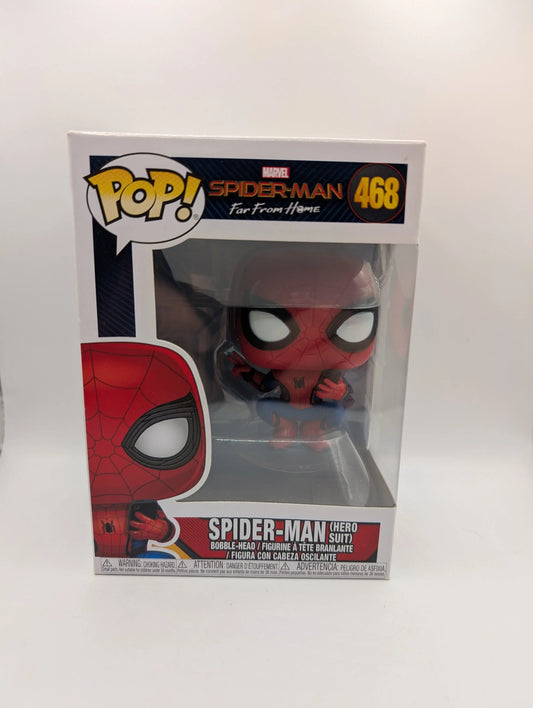 Spider-Man (Hero Suit) - Far From Home #468 Marvel Funko Pop Vinyl FRENLY BRICKS - Open 7 Days