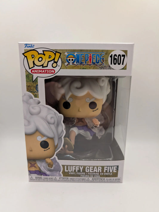 One Piece Funko Luffy Gear Five Pop Vinyl #1607 FRENLY BRICKS - Open 7 Days