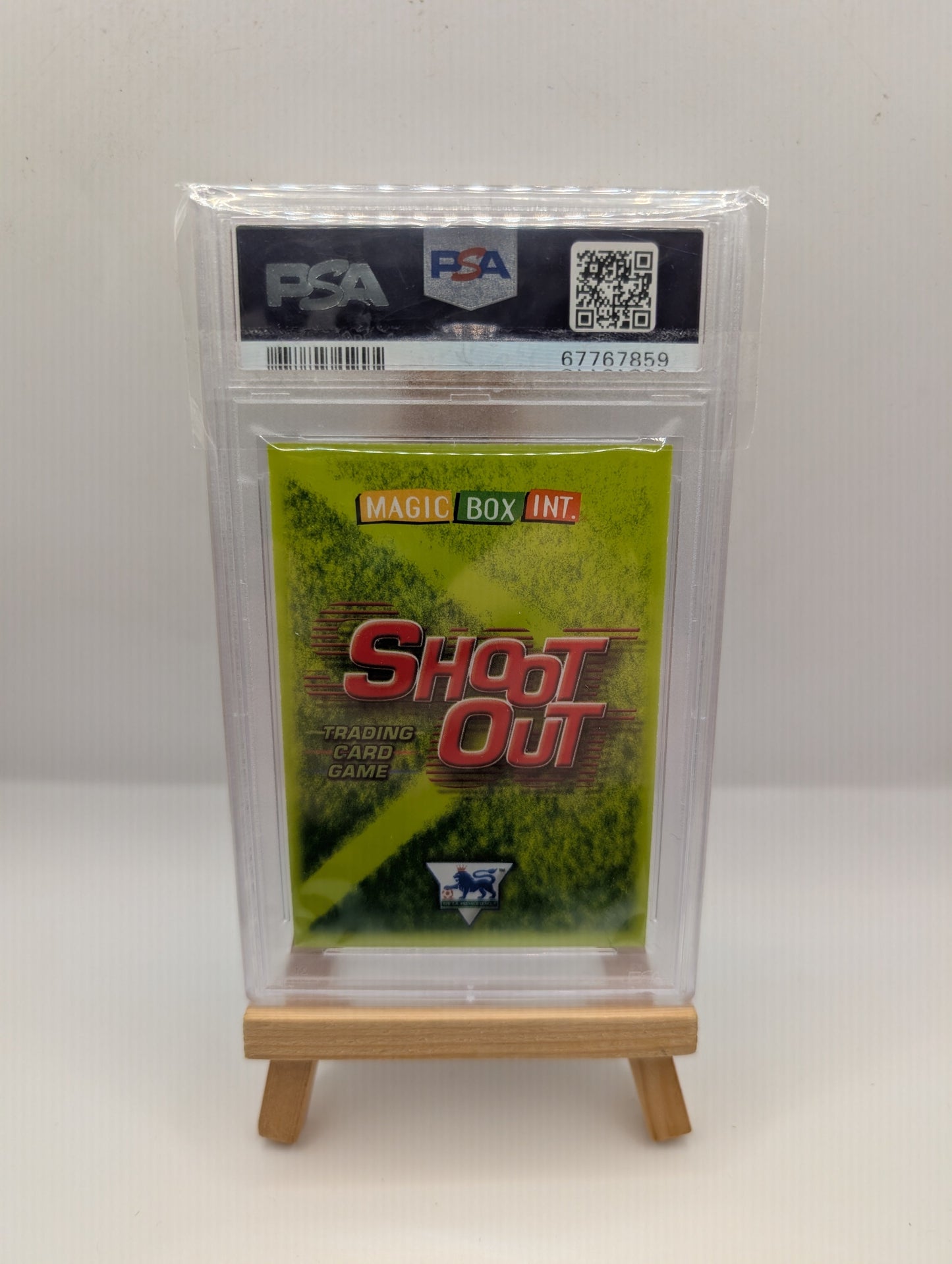 2003 MAGIC BOX INT. SHOOT OUT PREMIER LEAGUE CRISTIANO RONALDO SHOOT OUT PSA 8 FRENLY BRICKS - Open 7 Days