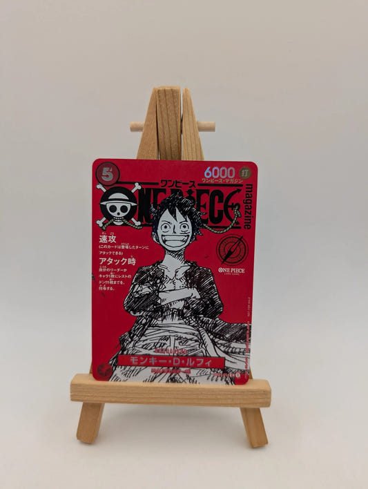 Monkey D. Luffy SR ST21-014 ONE PIECE Magazine Vol.20 Japanese Promo Card NM FRENLY BRICKS - Open 7 Days