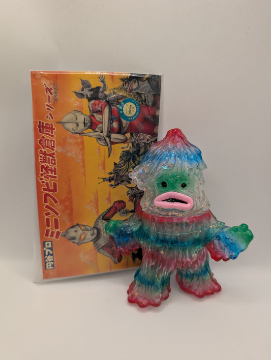 Maxtoys Ultraman Series Zazarn Kaiju CLEAR MIX COLOR GID Figure Sofubi H12CM(4.5in) FRENLY BRICKS - Open 7 Days