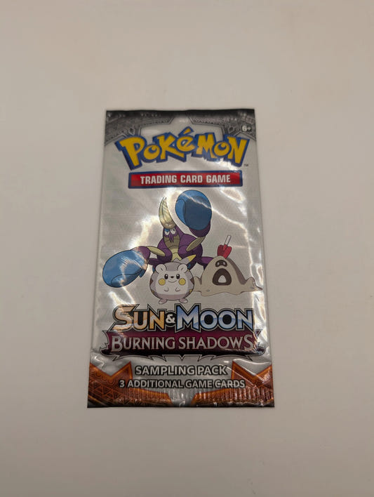 Pokémon TCG Sun & Moon Burning Shadows Sampling Booster Pack NEW & SEALED