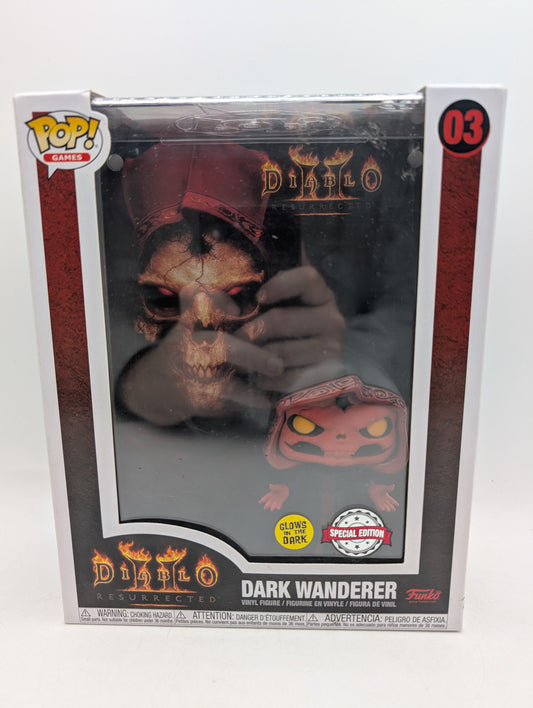 Funko POP! Diablo II Resurrected Dark Wanderer Game Cover GITD