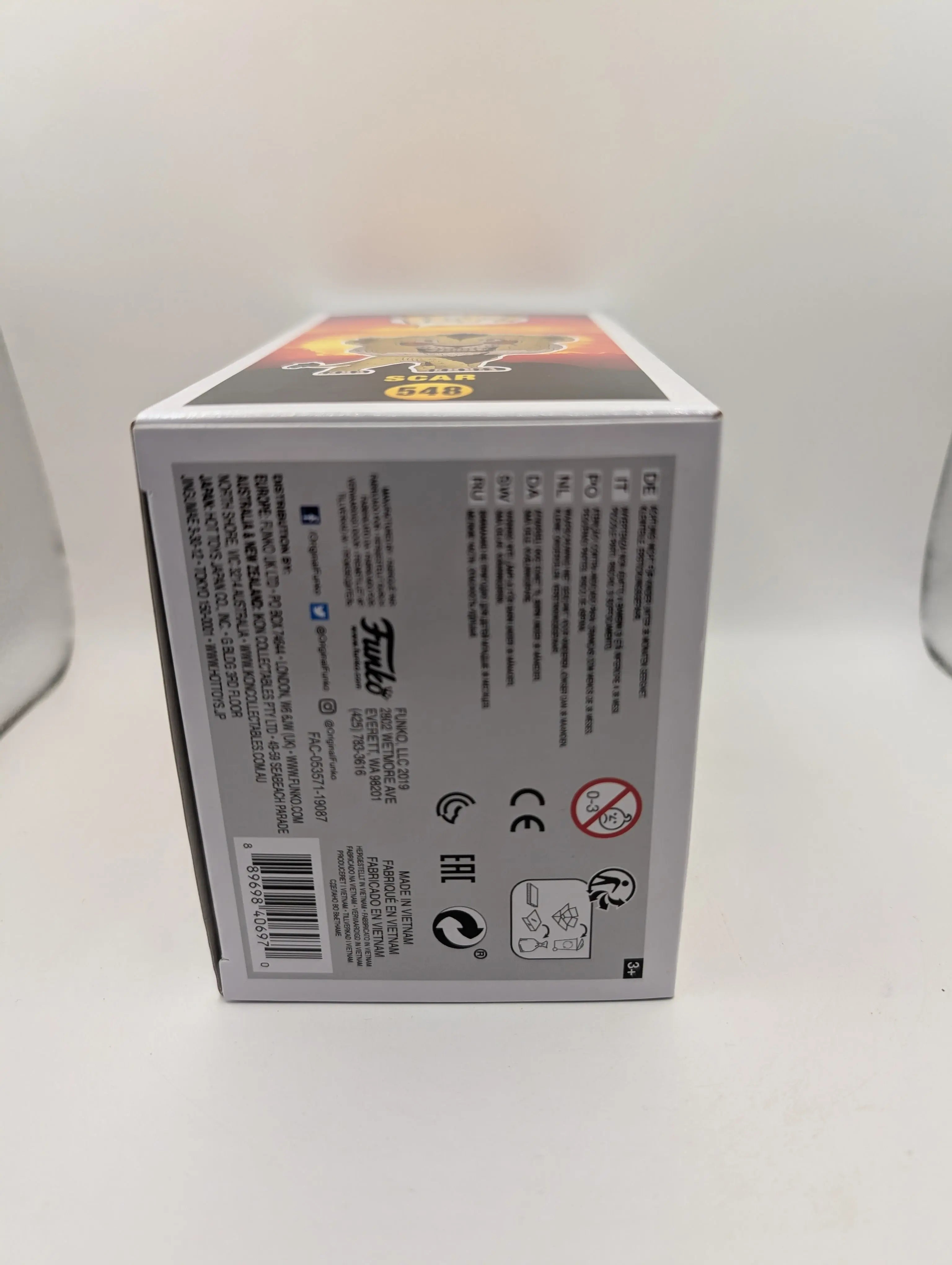 Funko Pop! Disney Lion King Scar Vinyl Figure Flocked 548 FRENLY BRICKS - Open 7 Days