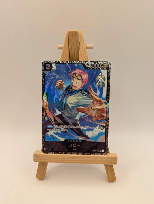Koby OP02-098 R Parallel Flagship battle Best 8 PROMO ONE PIECE Card Japan/A2 FRENLY BRICKS - Open 7 Days