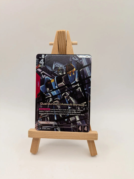 GUNDAM TCG | Dual Gundam (Assault Shroud) GD01-045 LR+ FRENLY BRICKS - Open 7 Days