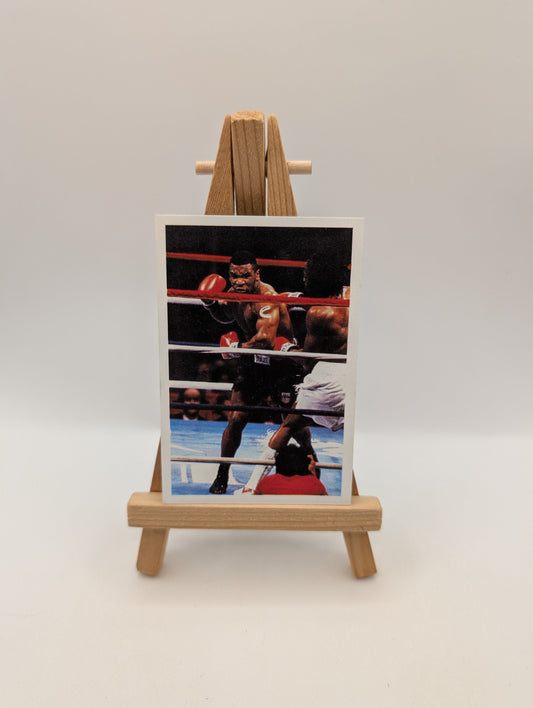 1987 A Question Of Sport UK Mike Tyson Rookie Card Boxing RC The Hangover Movie FRENLY BRICKS - Open 7 Days