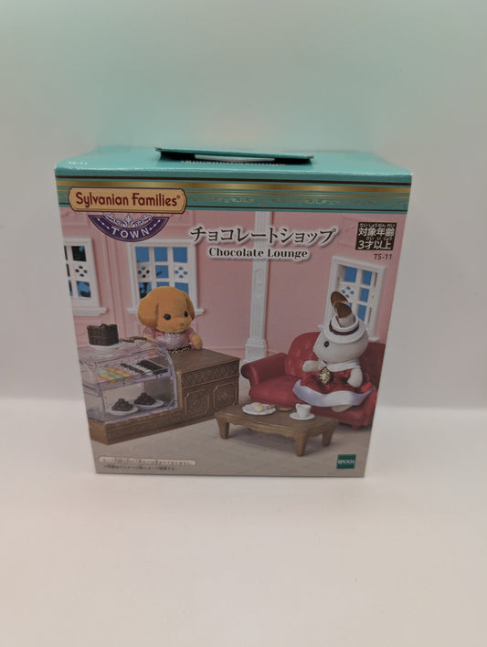 Epoch Calico Critters Families Town Series Chocolate Shop Sylvanian Families FRENLY BRICKS - Open 7 Days