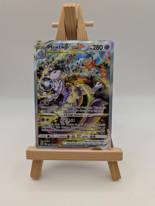 Mewtwo VSTAR GG44/GG70 - Crown Zenith Galarian Gallery Pokemon TCG - NM Card FRENLY BRICKS - Open 7 Days