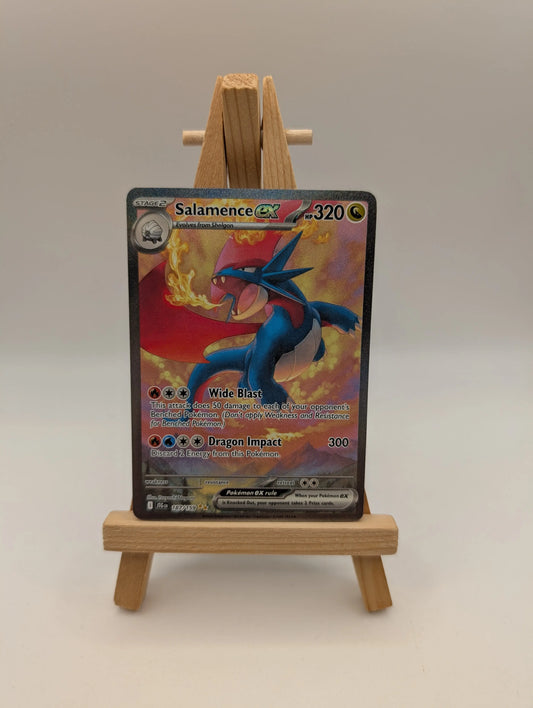 Salamence ex 187/159 Secret Illustration Rare Journey Together Pokemon Card FRENLY BRICKS - Open 7 Days