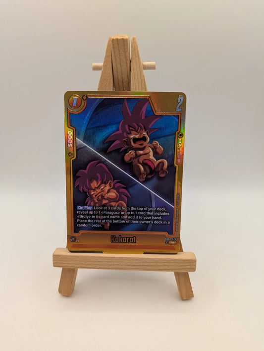 Kakarot ALT ART FB08-076 Dragon Ball Fusion World NM FRENLY BRICKS - Open 7 Days