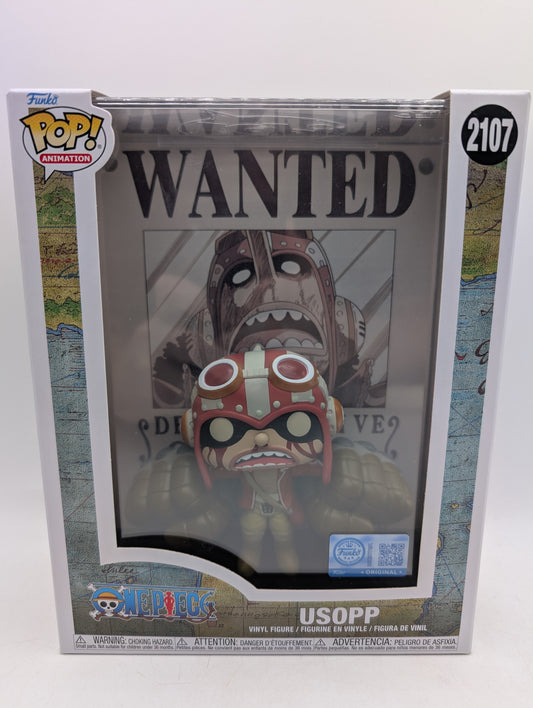 Funko Pop! One Piece Usopp Wanted Poster #2107