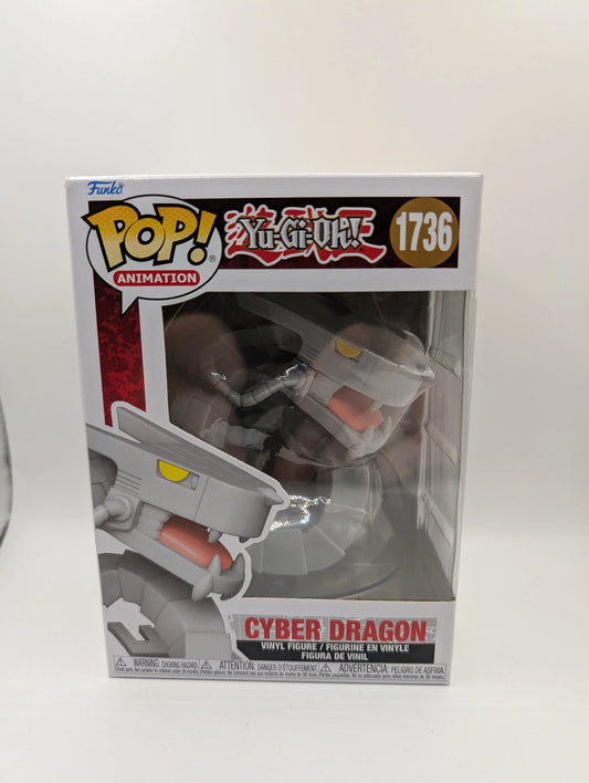 Funko Yu-Gi-Oh! Cyber Dragon Pop! #1736 Vinyl FRENLY BRICKS - Open 7 Days