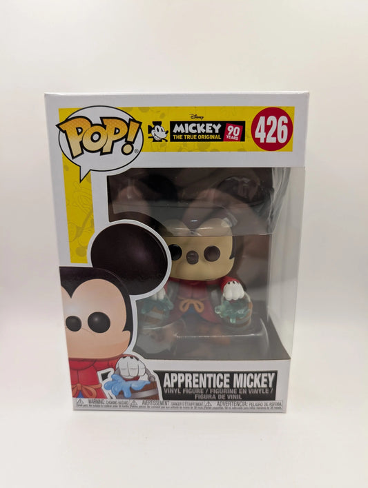 Apprentice Mickey Pop 426 - Disney Funko Pop! 2018 - Vaulted FRENLY BRICKS - Open 7 Days