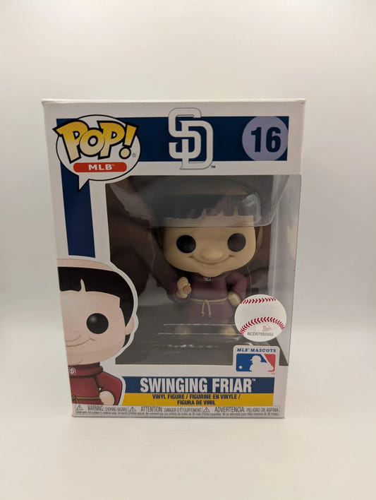 Funko POP! ! Swinging Friar 16 POP! Mlb Padres I02
