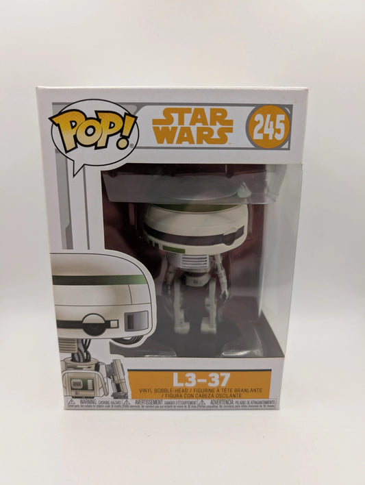 Funko Pop! Vinyl: Star Wars - L3-37 #245 FRENLY BRICKS - Open 7 Days