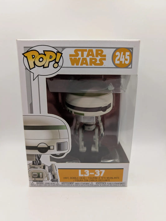 Funko Pop! Vinyl: Star Wars - L3-37 #245 FRENLY BRICKS - Open 7 Days