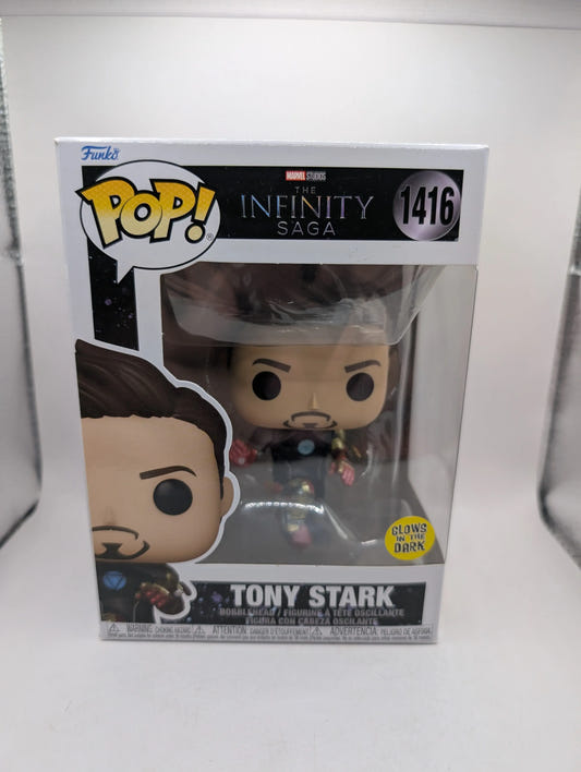 Tony Stark (Glow) 1416 ~ Marvel: Avengers - The Infinity Saga ~ Funko POP! Vinyl