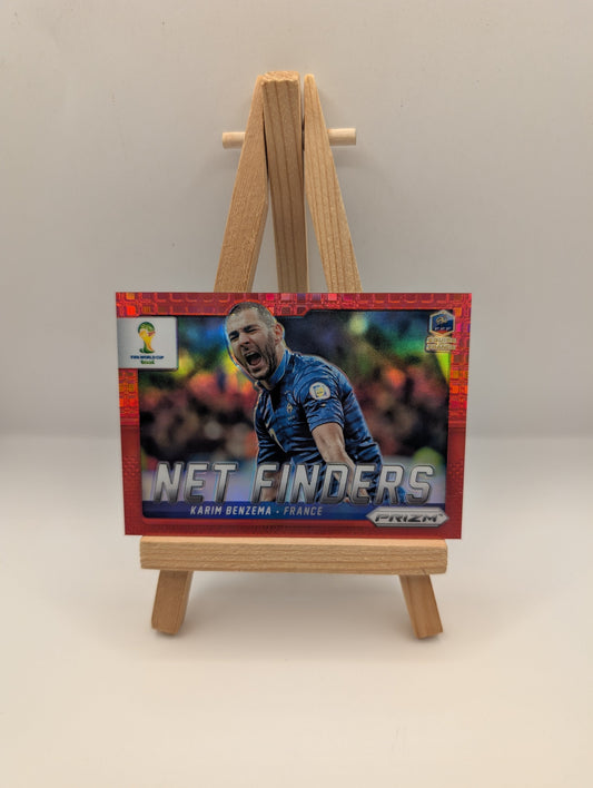 2014 Panini Prizm World Cup Karim Benzema Net Finders Red /149 France FRENLY BRICKS - Open 7 Days