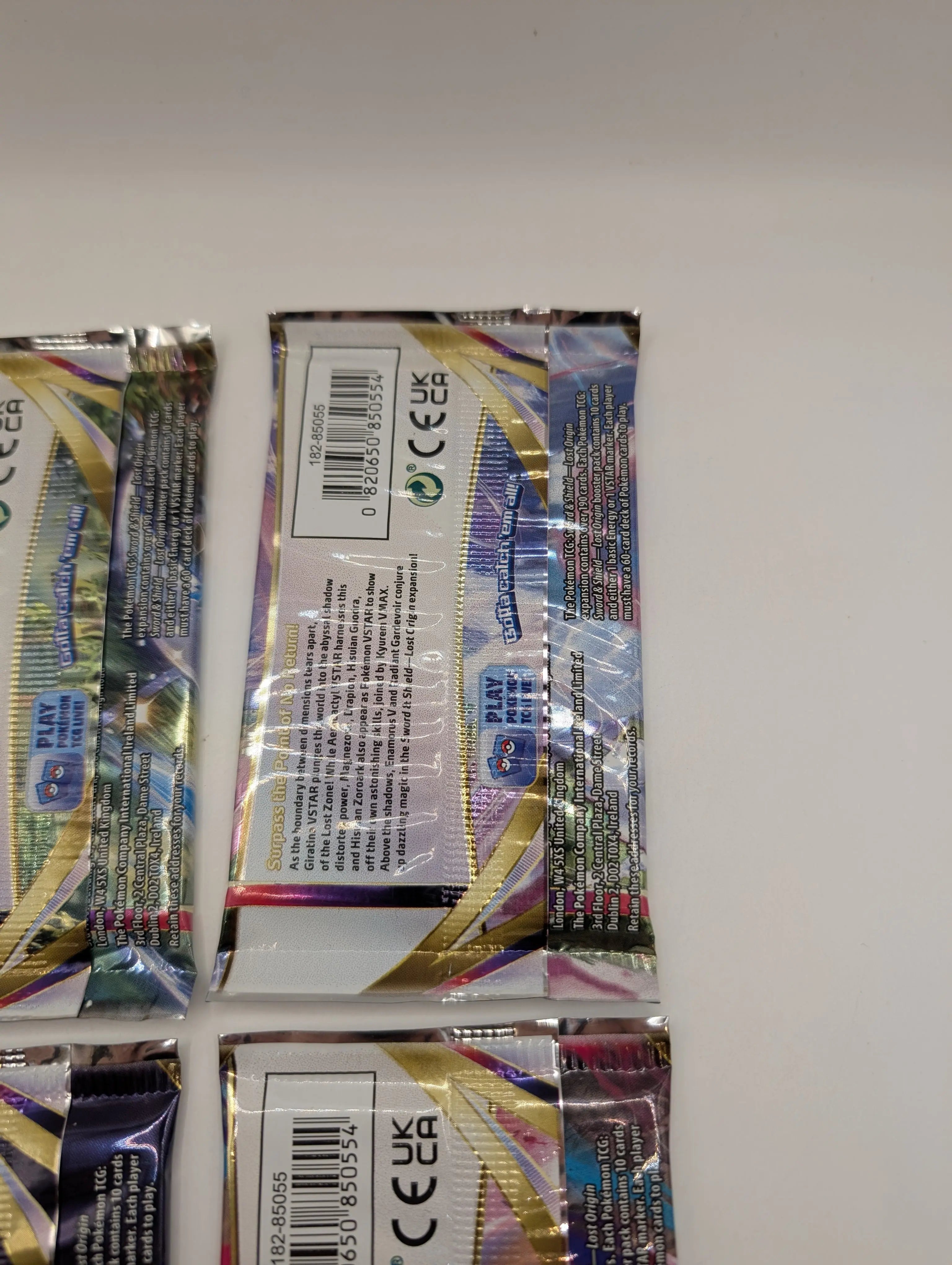 Pokémon TCG Lost Origin Booster Pack x4 (art Set) Sword And Shield Sealed, photo 7