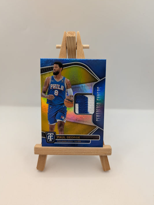 2024-25 Totally Certified Paul George Gamers Patch GOLD /10 FRENLY BRICKS - Open 7 Days