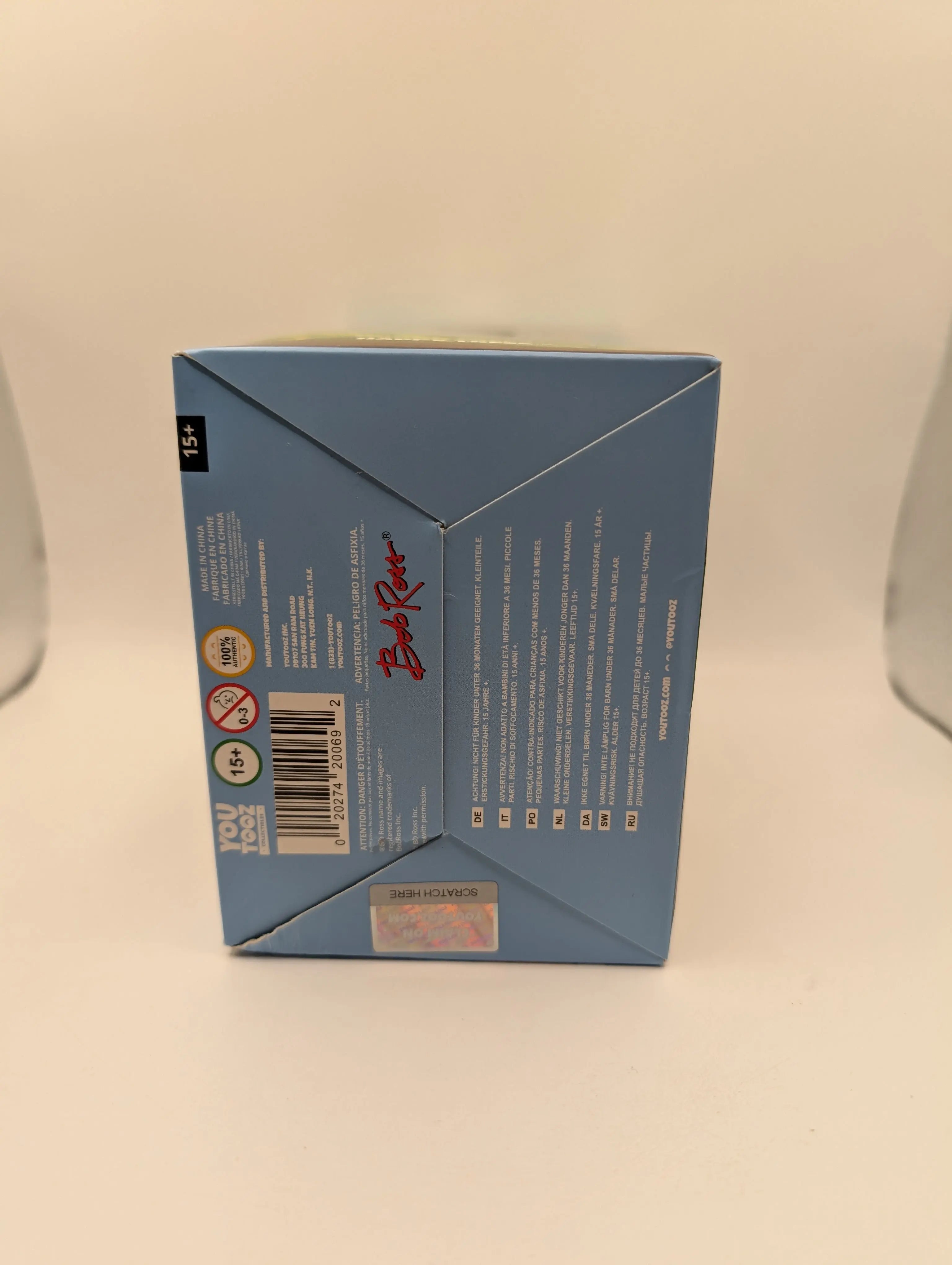 Youtooz Bob Ross Vinyl Figure (NEW IN BOX) Limited Edition (Code Not Scratched) FRENLY BRICKS - Open 7 Days