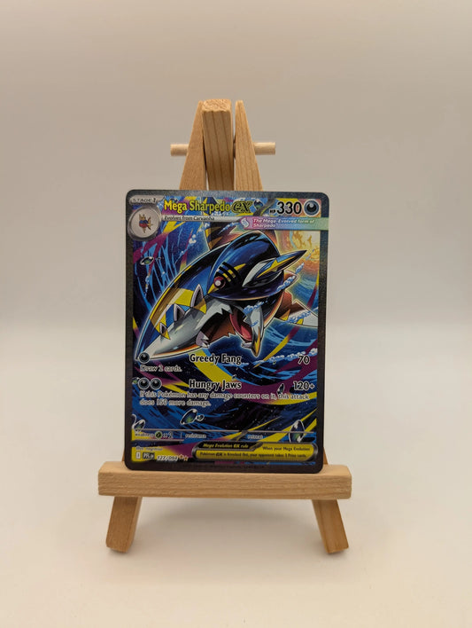 Mega Sharpedo ex 127/094 - Phantasmal Flames Pokemon TCG - M/LP Card FRENLY BRICKS - Open 7 Days