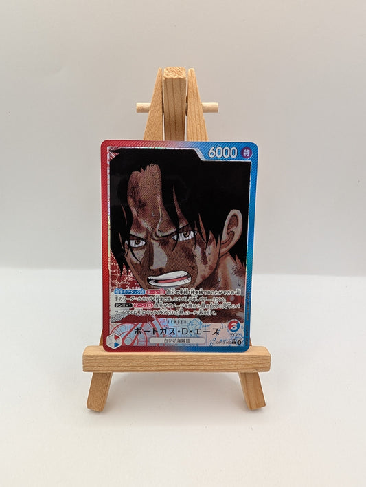 Portgas D Ace Alt Art Japanese One Piece OP13-002 L Carrying on His Will FRENLY BRICKS - Open 7 Days