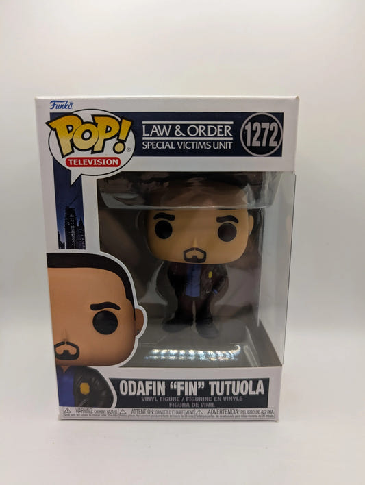 Funko Pop! Law & Order Special Victims Unit Odafin "Fin" Tutuola #1272 FRENLY BRICKS - Open 7 Days