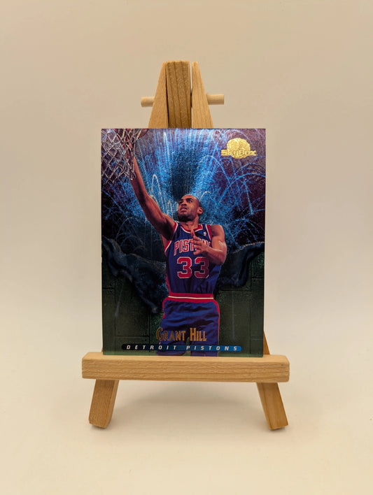 1995-96 Skybox Premium Grant Hill Meltdown Lenticular #NNO 76ers FRENLY BRICKS - Open 7 Days