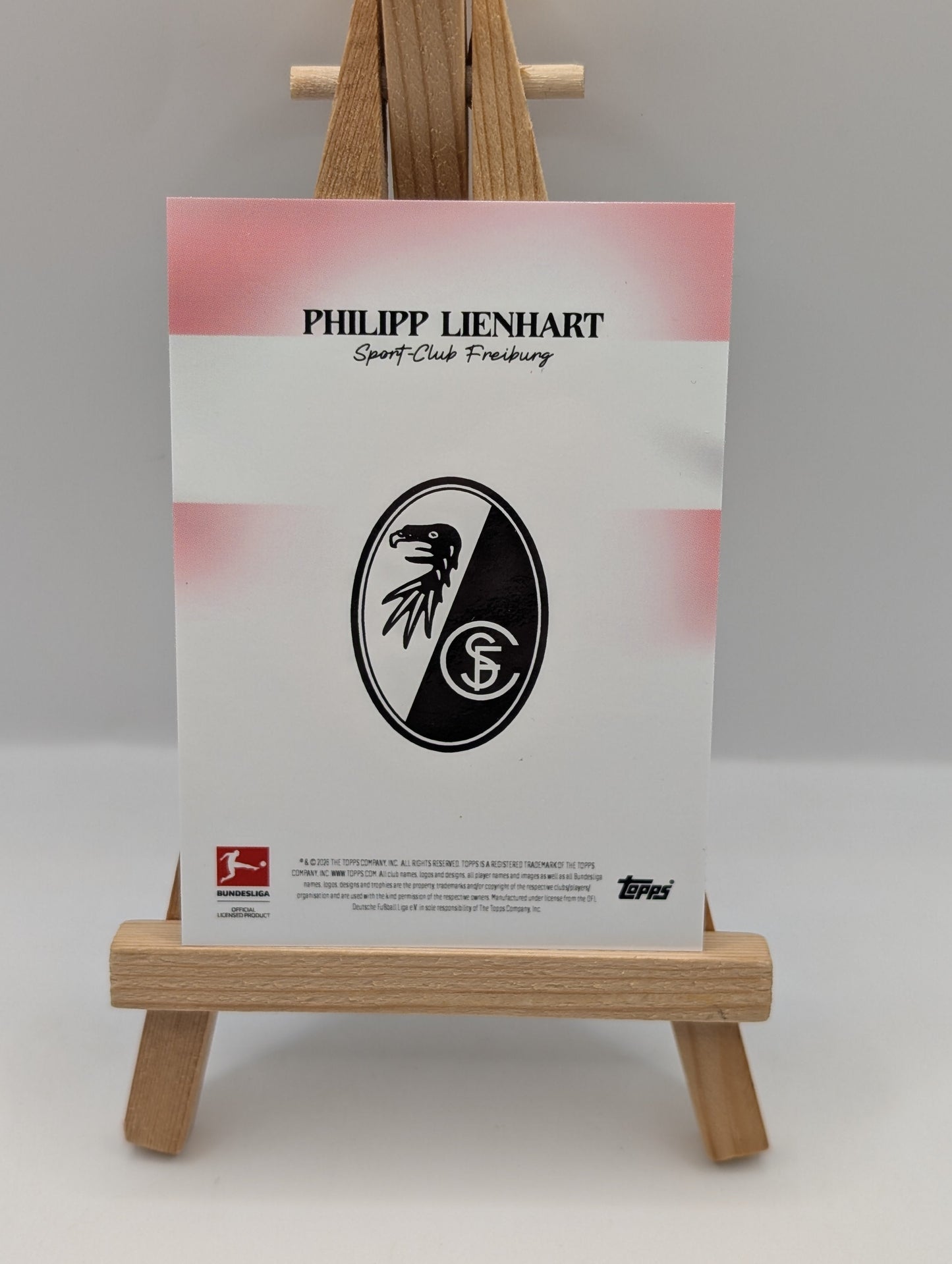 2026 Topps Bundesliga Phillip Lienhart 4/5 Soccer FRENLY BRICKS - Open 7 Days