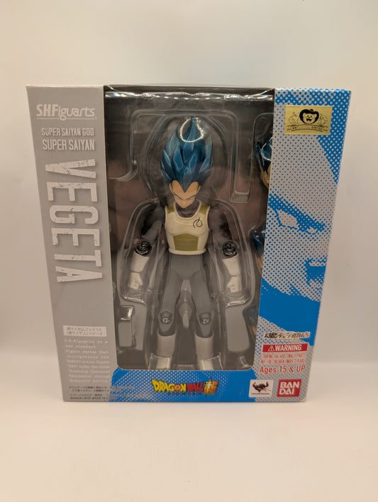Vegeta S.H.Figuarts Dragon Ball Super Saiyan Blue Tamanations FRENLY BRICKS - Open 7 Days