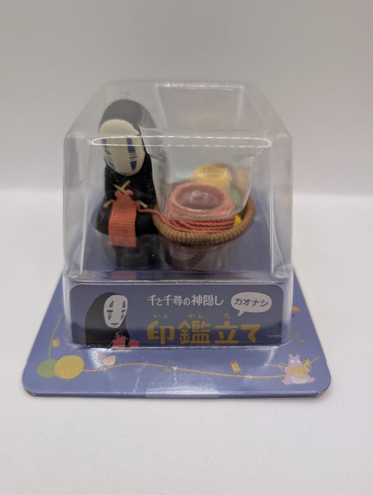 NEW Studio Ghibli Works IKT-05B Spirited Away Seal Holder Kaonashi FRENLY BRICKS - Open 7 Days