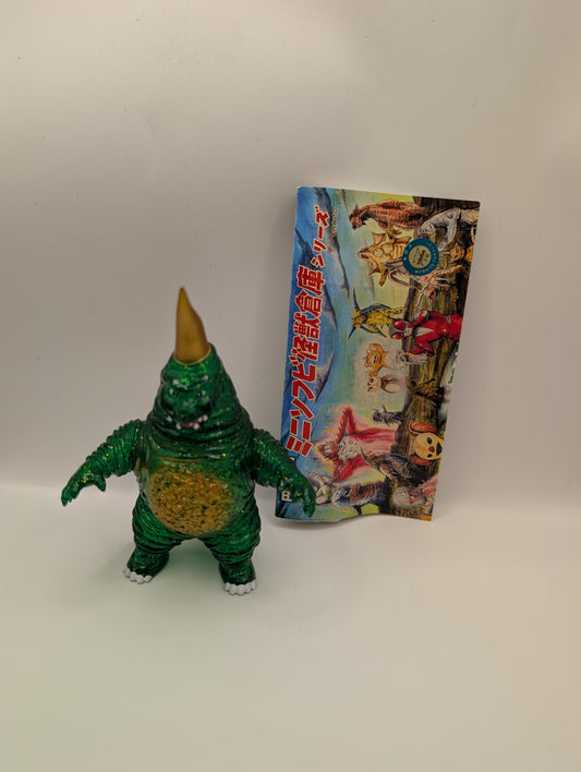MAX TOY Mini Soft Vinyl Kaiju Warehouse Series Ranosorus GREEN Sparkle FRENLY BRICKS - Open 7 Days