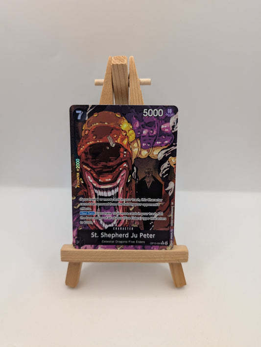 One Piece TCG St. Shepherd Ju Peter OP13-084 Alt Art English NM FRENLY BRICKS - Open 7 Days