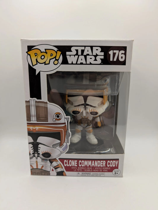 Star Wars Clone Commander Cody Pop Vinyl #176 Funko FRENLY BRICKS - Open 7 Days