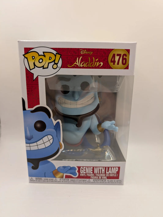 Genie With Lamp 476 Aladdin Disney Funko Pop Vinyl FRENLY BRICKS - Open 7 Days