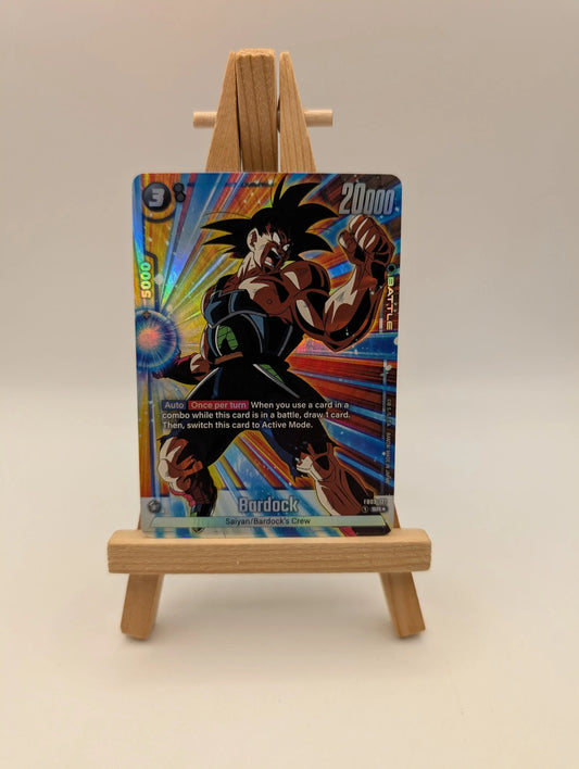 Bardock SR☆ Alt Art FB03-121 - DragonBall Fusion World M/NM FRENLY BRICKS - Open 7 Days