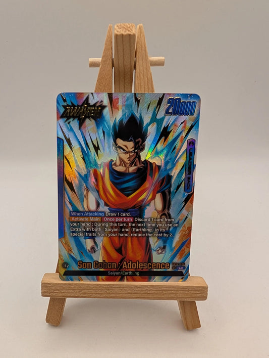 Son Gohan : Adolescence FB04-026 Alternate Art Leader Dragon Ball Super Fusion FRENLY BRICKS - Open 7 Days